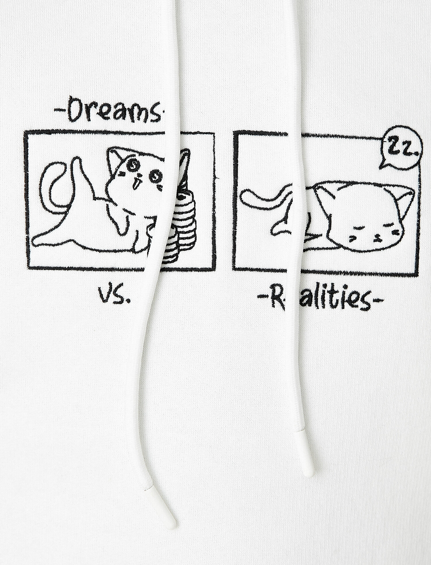   Kapüşonlu Baskılı Sweatshirt