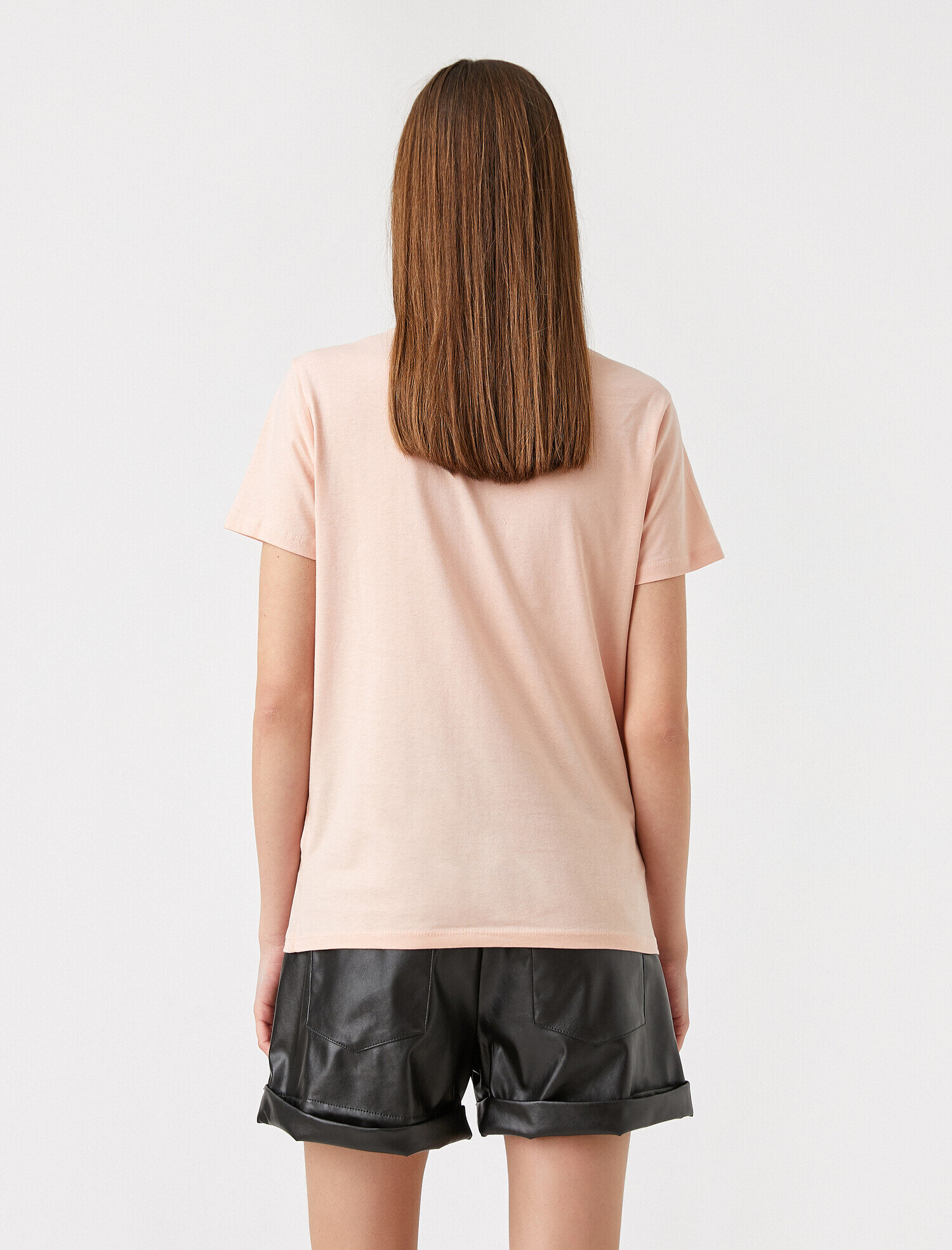   Baskılı Kısa Kollu Tişört