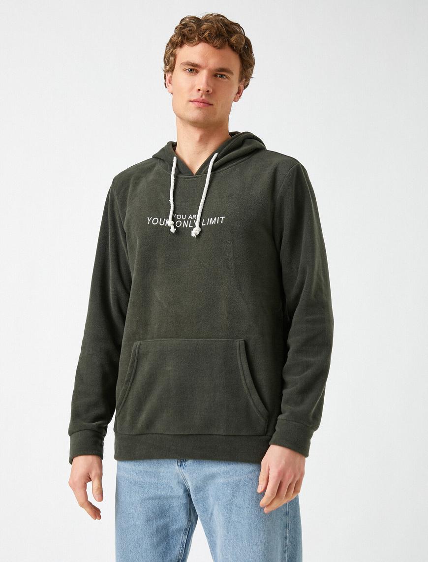   Polar Kapşonlu Sweatshirt