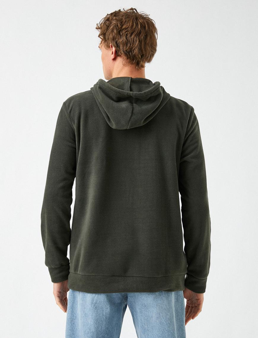   Polar Kapşonlu Sweatshirt