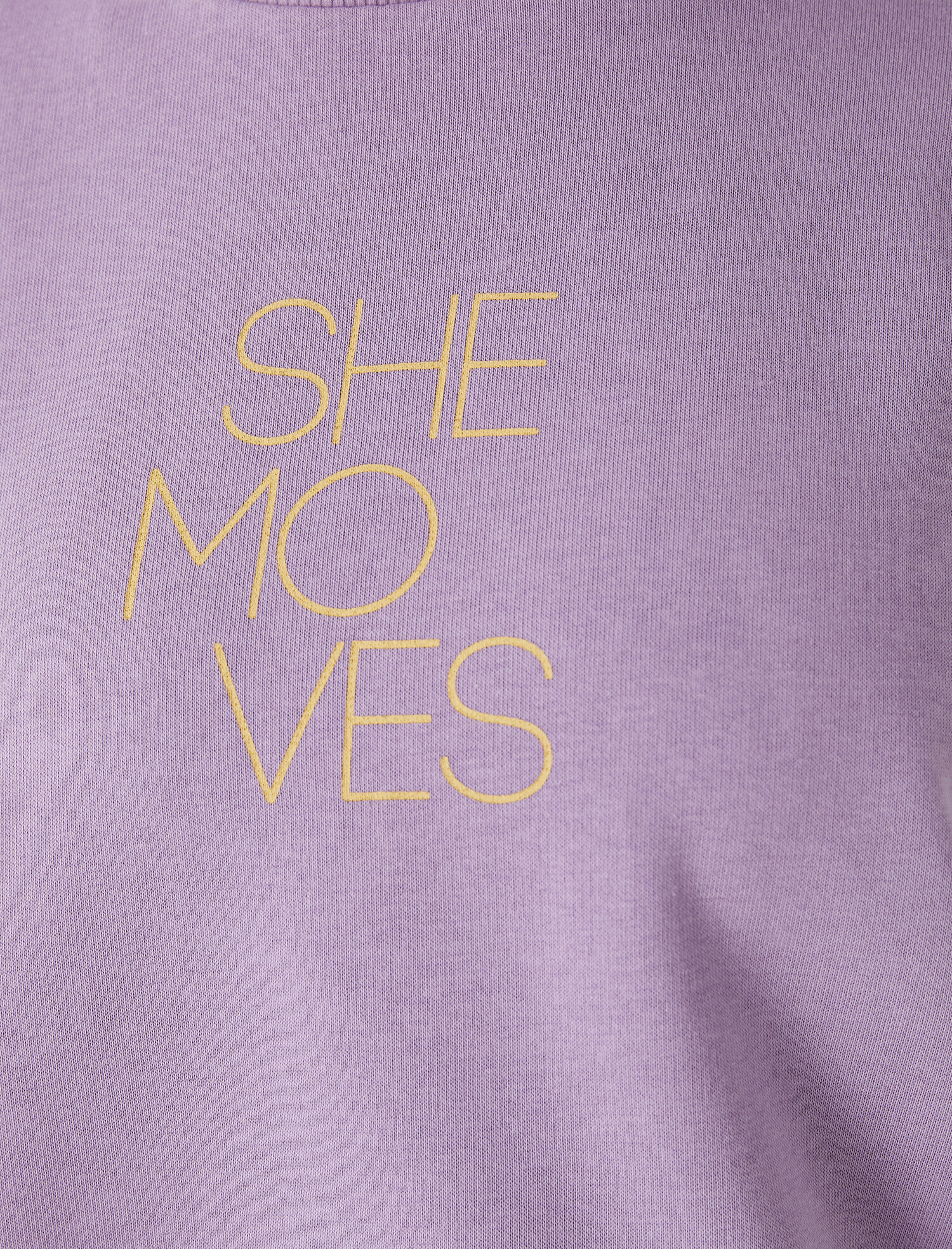   Bisiklet Yaka Baskılı Spor Sweatshirt