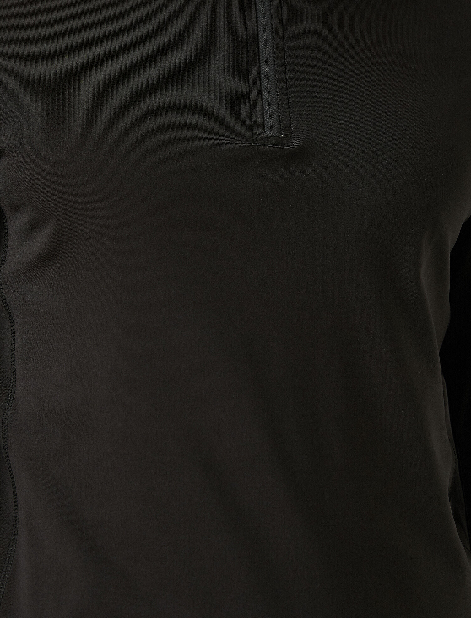   Yarım Fermuarlı Spor Sweatshirt
