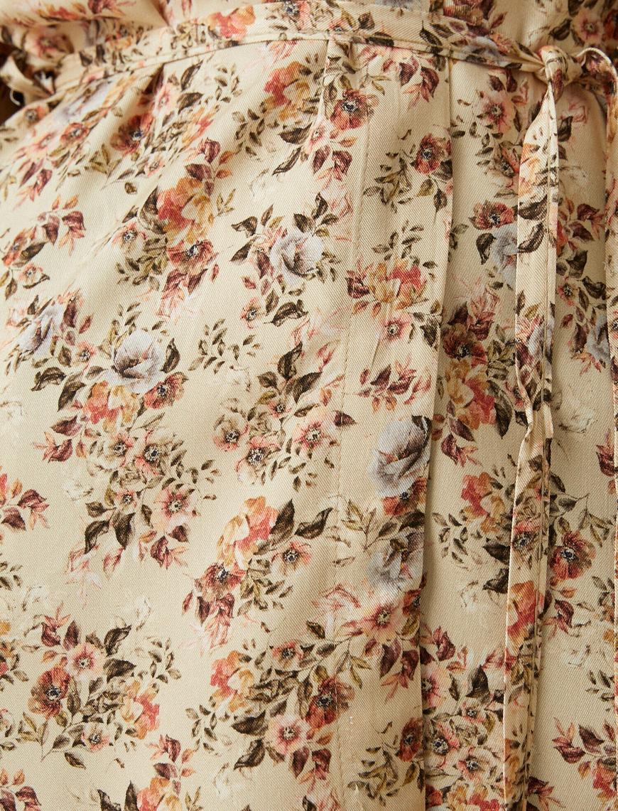   Çiçek Desenli Kimono