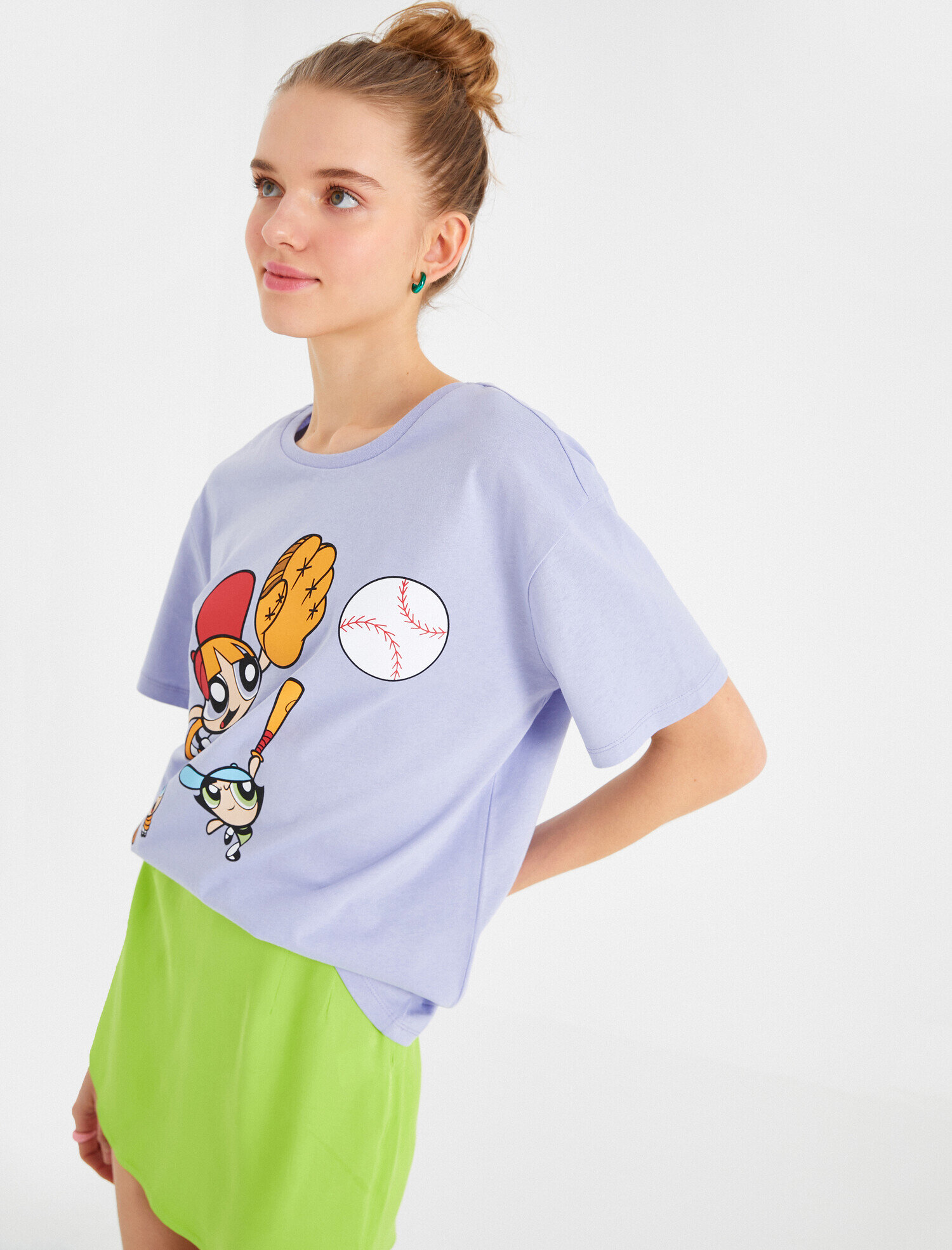   Power Puff Girls Lisanslı Kısa Kollu Tişört