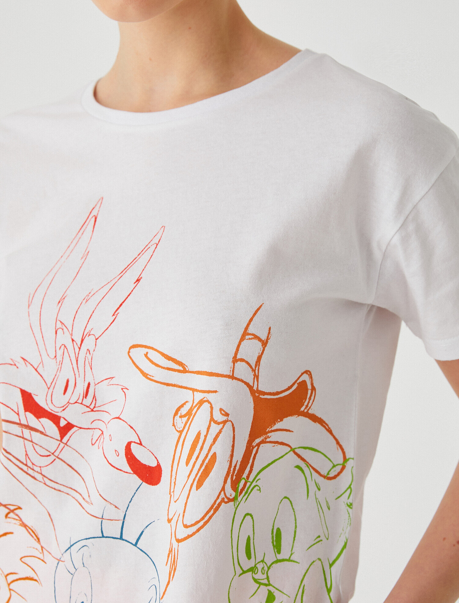   Looney Tunes Lisanslı Kısa Kollu Tişört