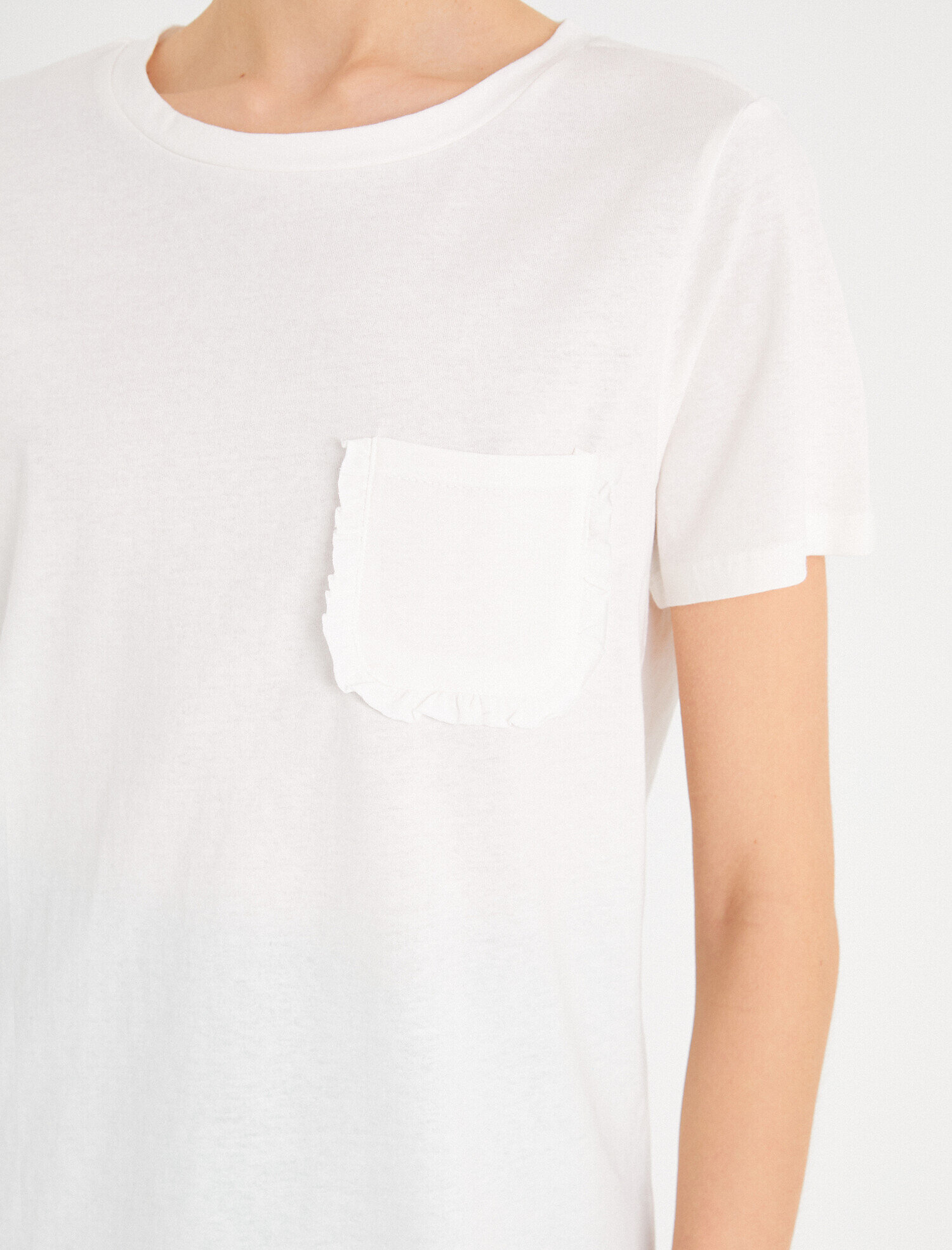   Kısa Kollu Bisiklet Yaka Tişört