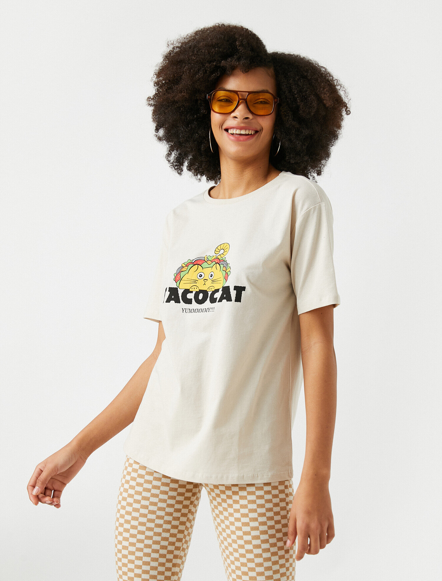   Bisiklet Yaka Kısa Kollu Tişört