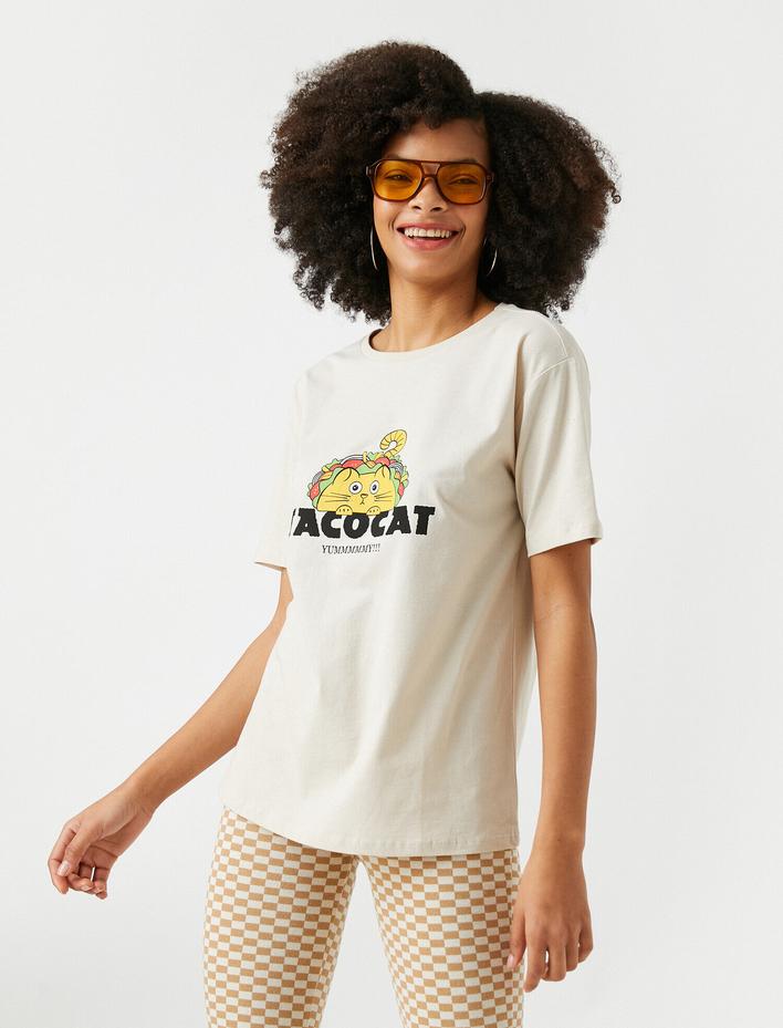  Bisiklet Yaka Kısa Kollu Tişört