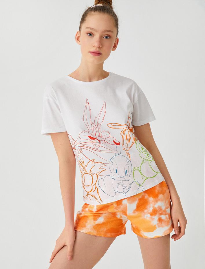  Looney Tunes Lisanslı Kısa Kollu Tişört