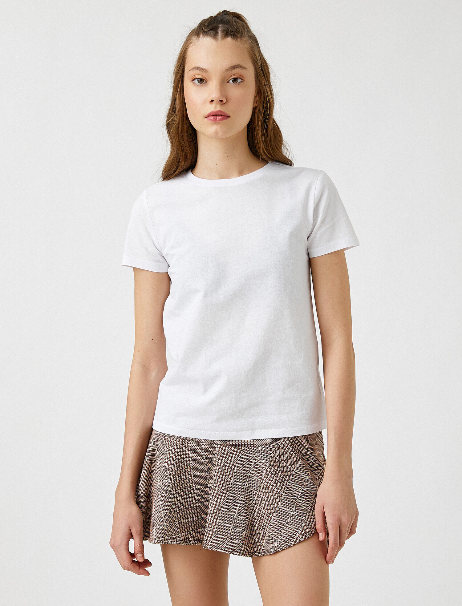   Kısa Kollu Pamuklu Tişört