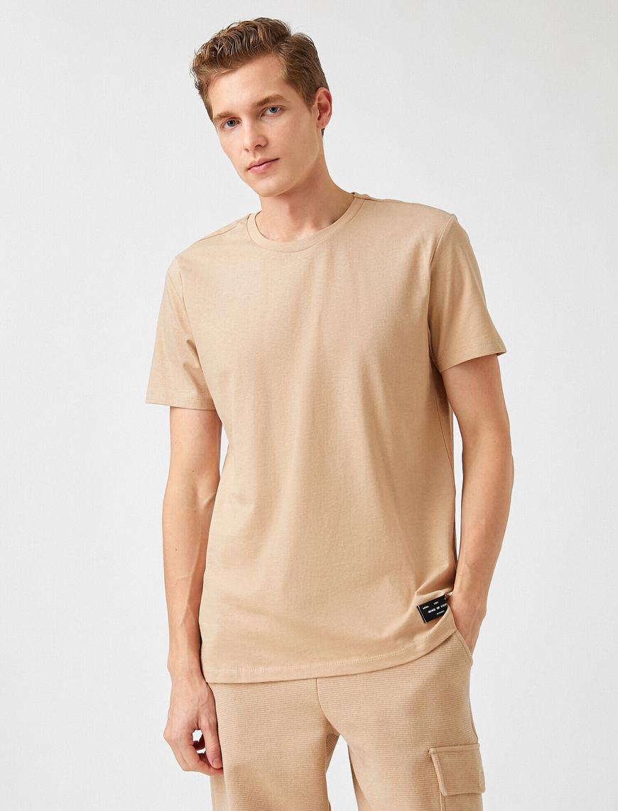   Slim Fit Basic Tişört