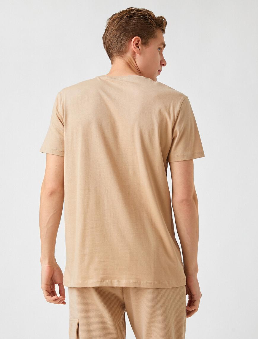  Slim Fit Basic Tişört