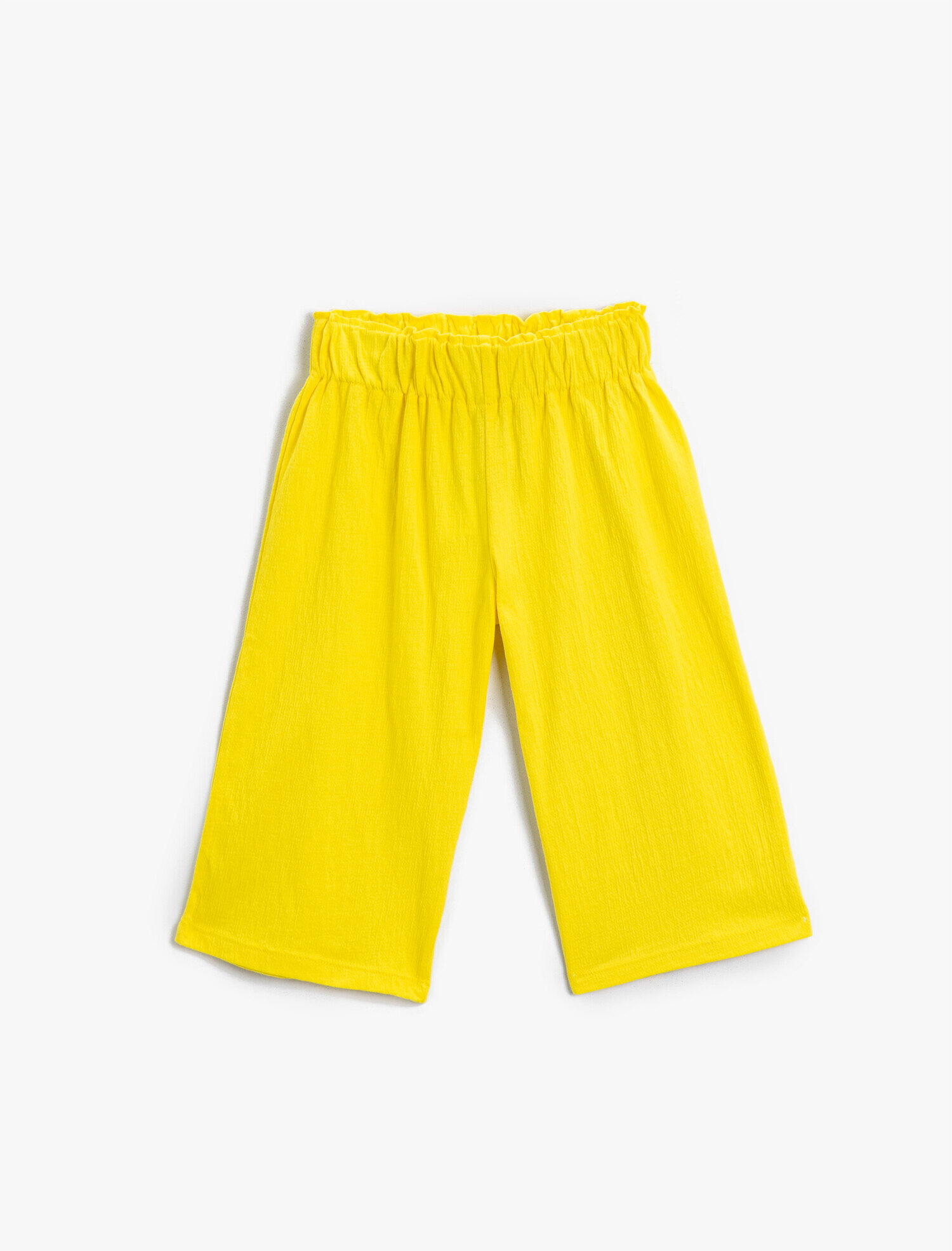  Kız Çocuk Basic Geniş Paça Pantolon