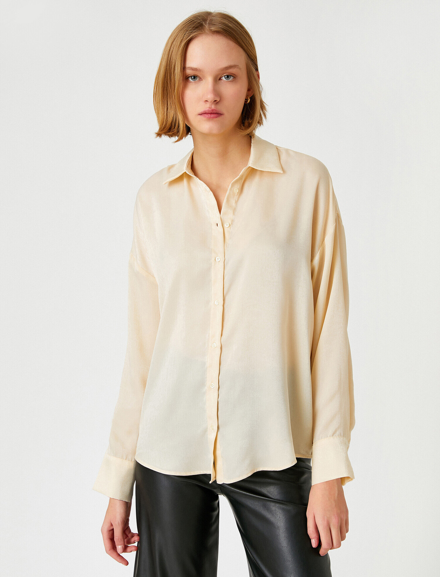 Basic Gömlek Uzun Kollu