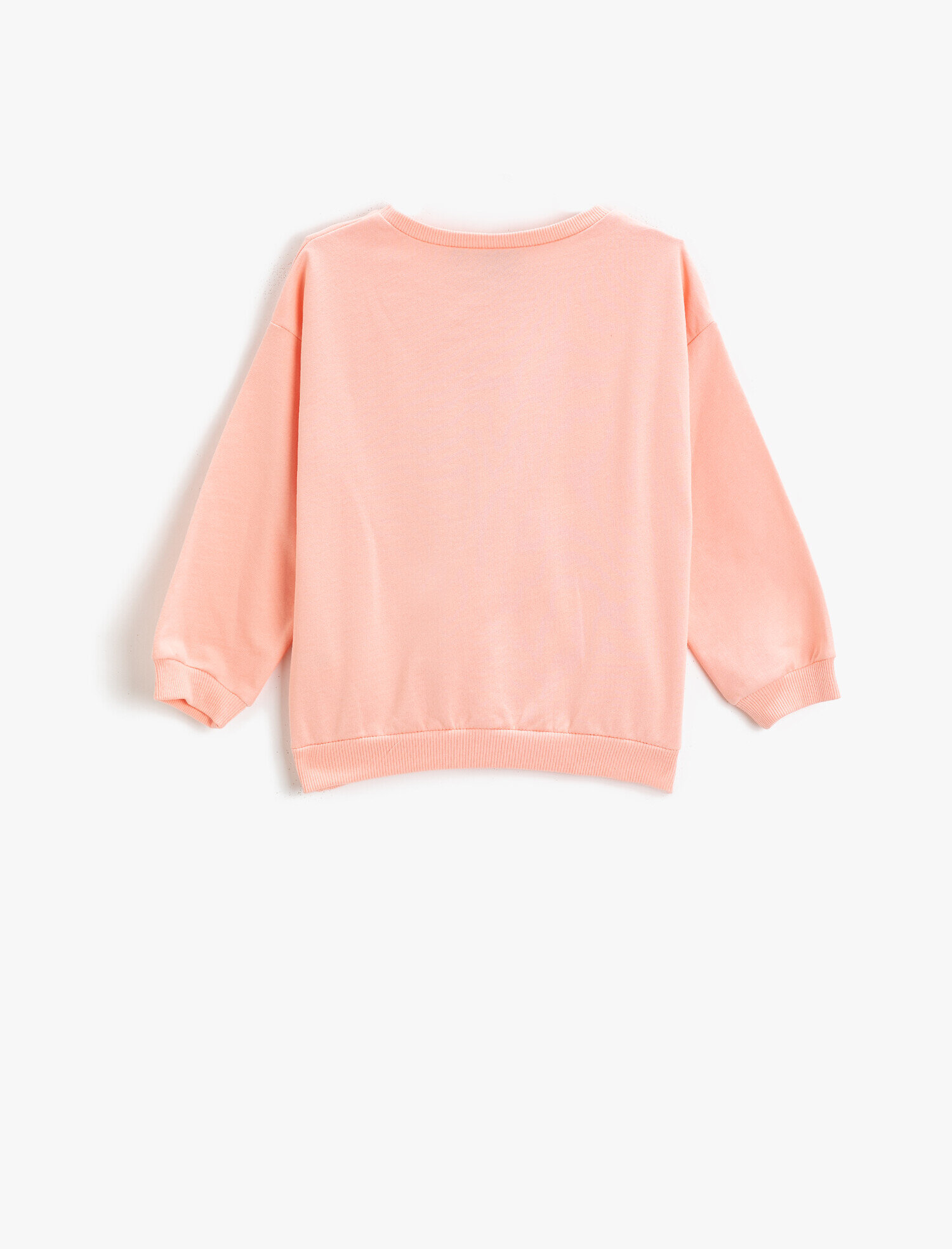  Kız Bebek Minnie Mouse Baskılı Sweatshirt Lisanslı Pamuklu