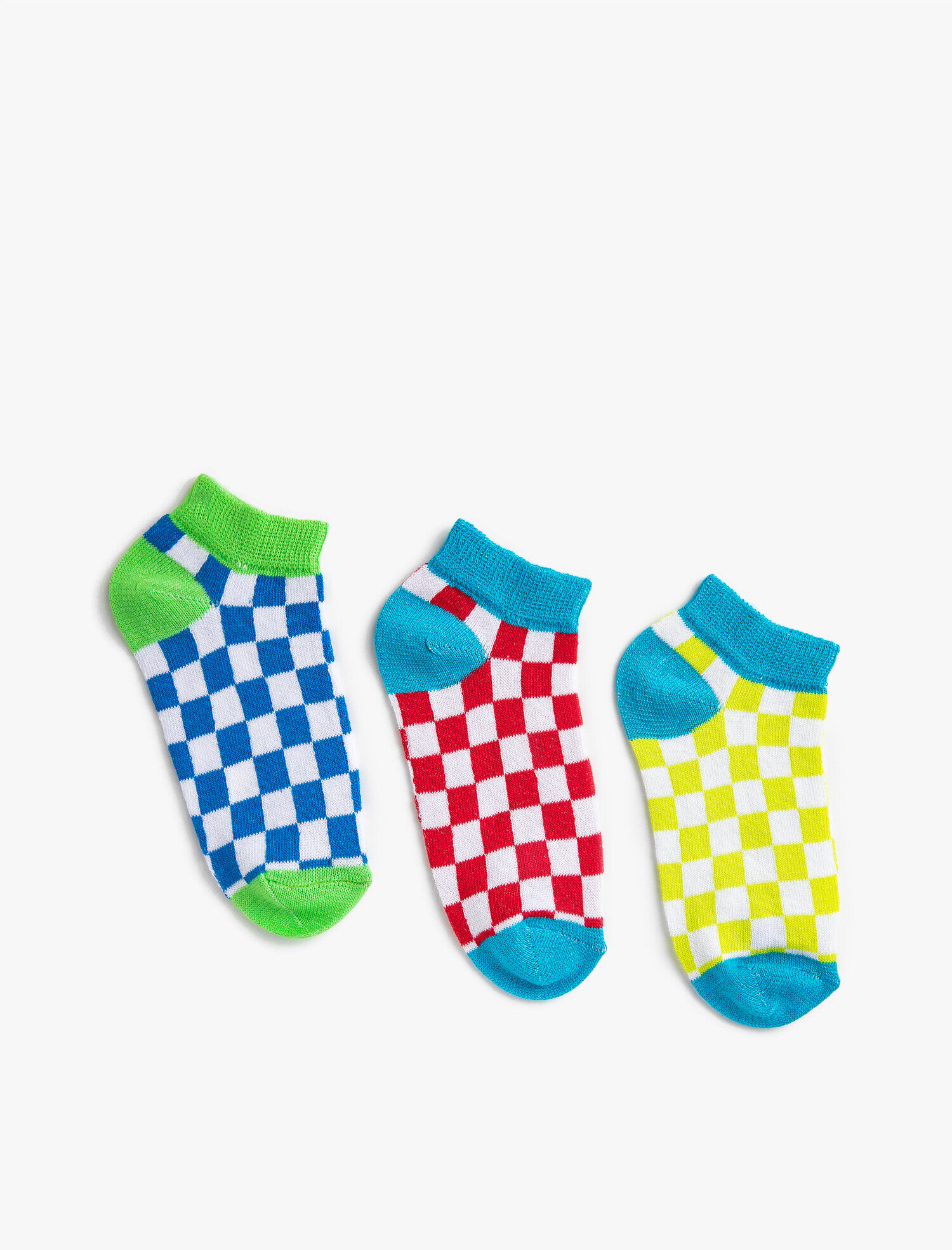  Erkek Çocuk 3'lü Desenli Çorap Seti