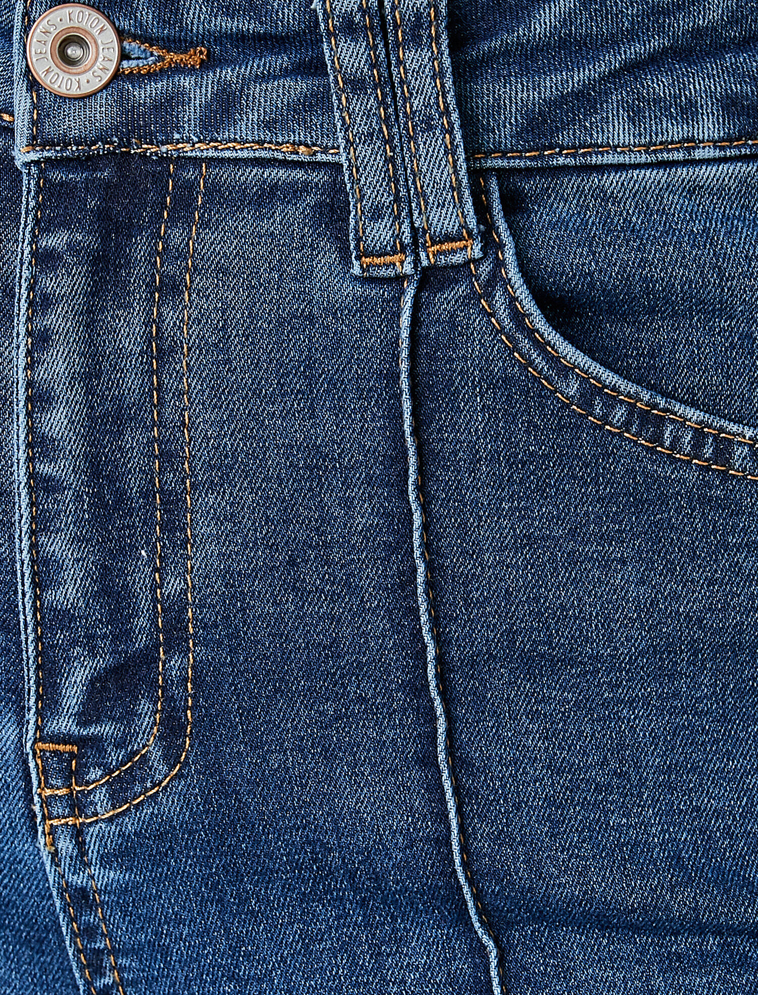   Dar Kesim Kot Pantolon - Skinny Jean