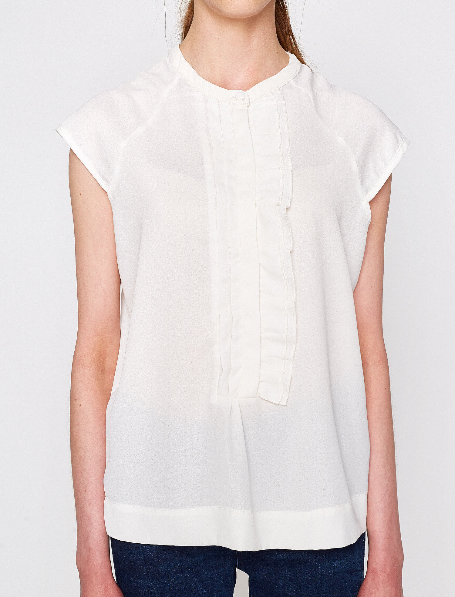   Fırfır Detaylı Bluz