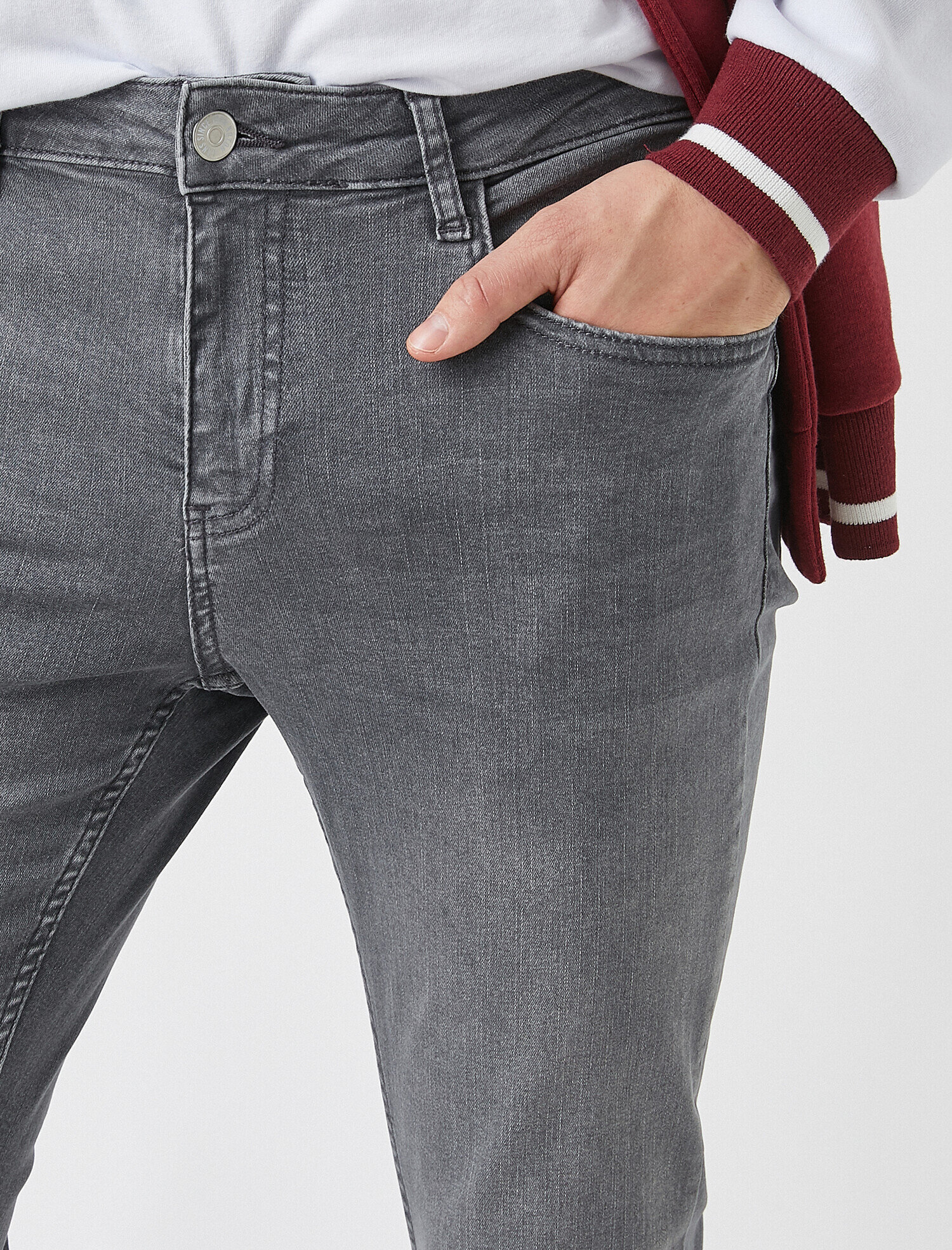   Skinny Fit Kot Pantolon - Michael Jean