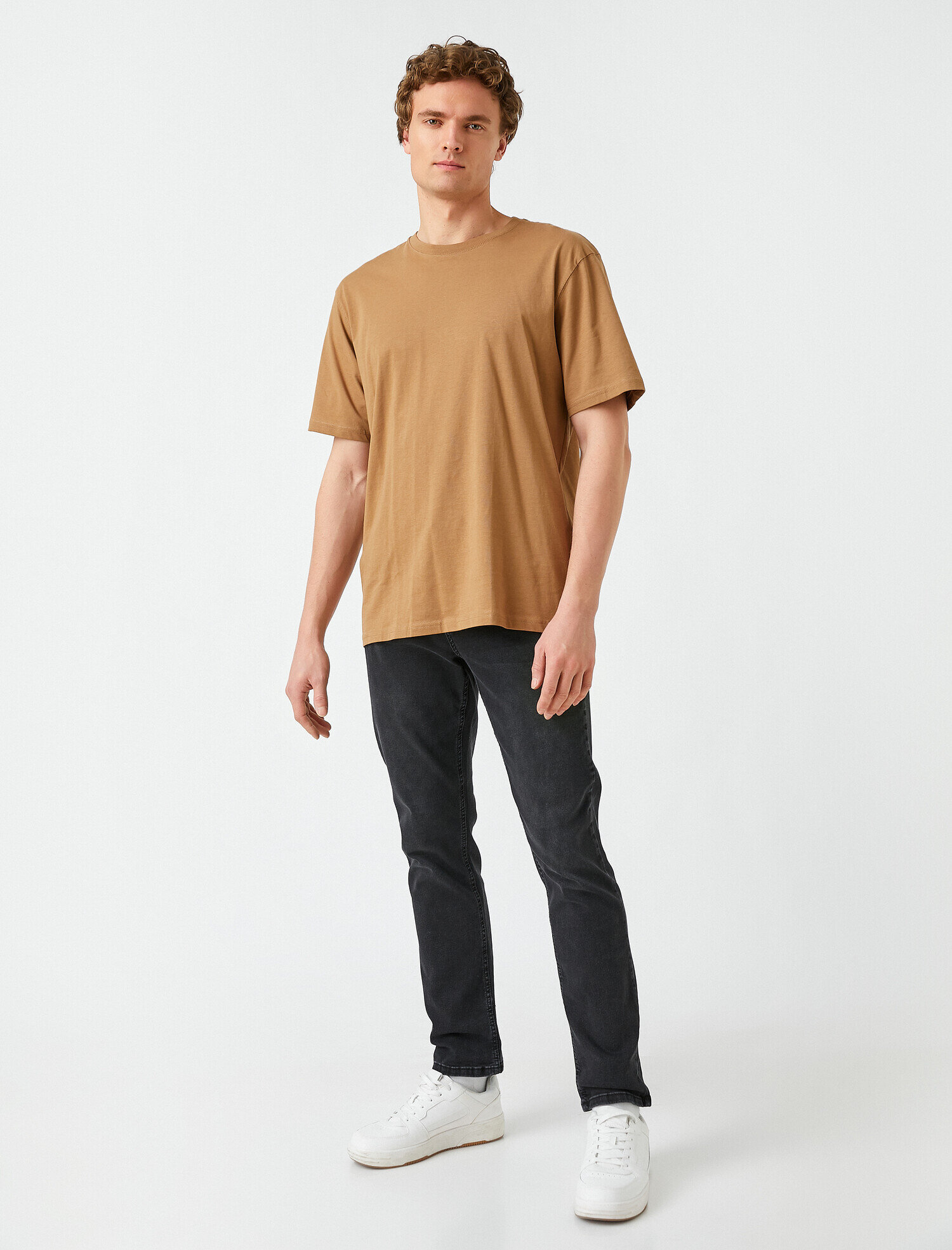 Straight Fit Boru Paça Kot Pantolon - Mark Jean