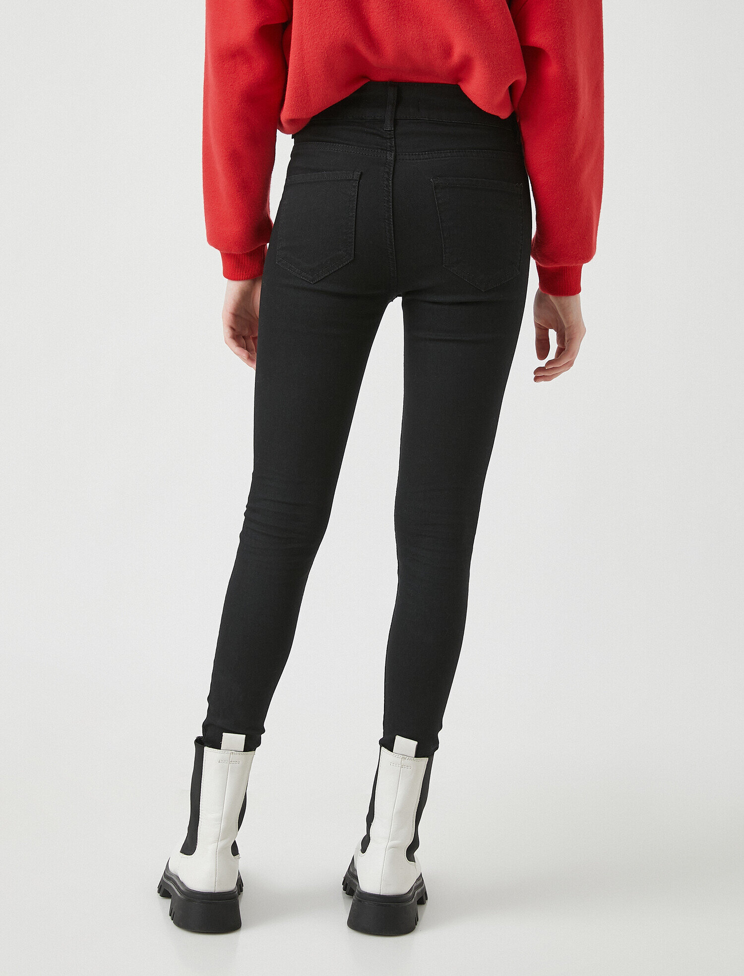   Dar Kesim Kot Pantolon - Skinny Jean