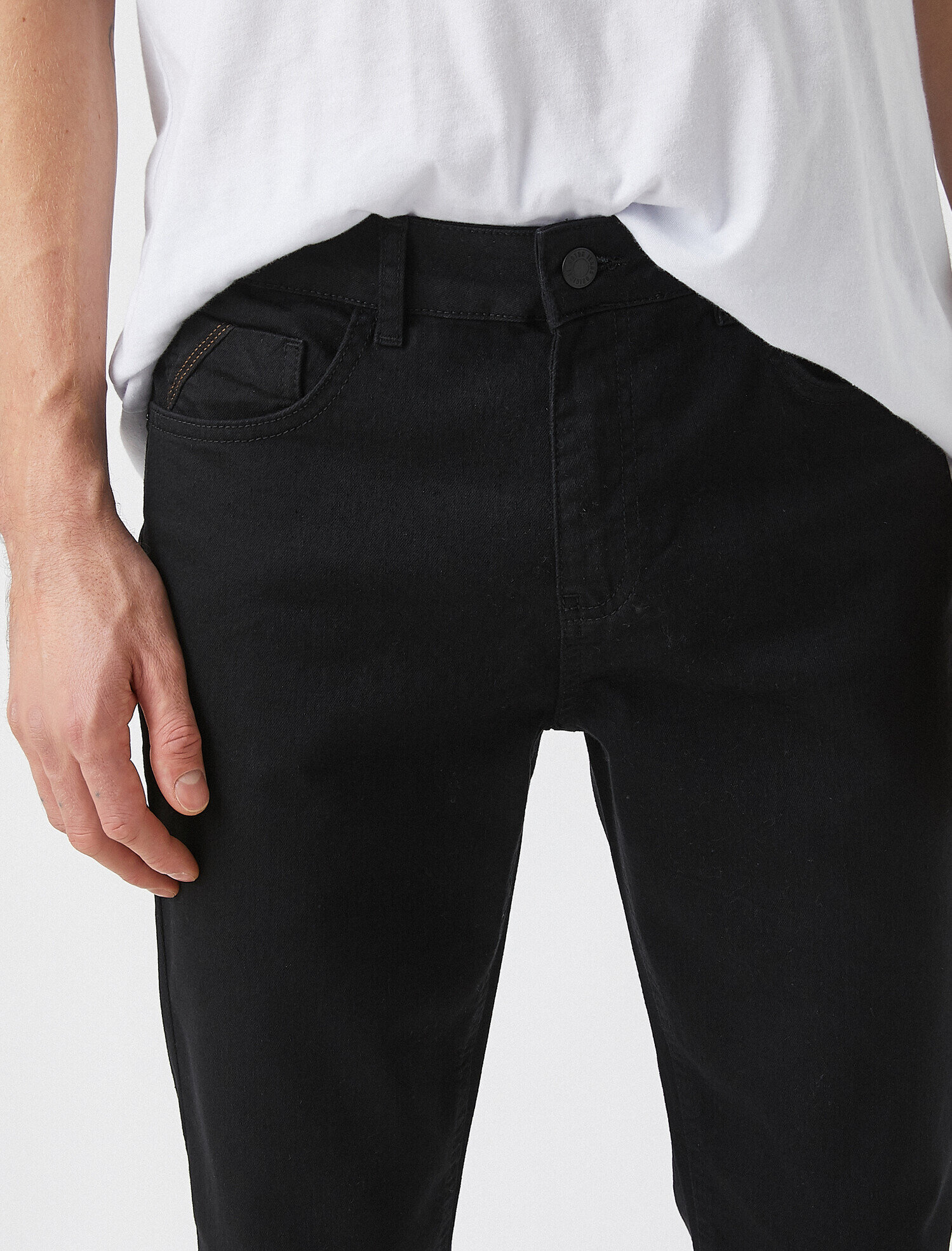   Straight Fit Boru Paça Kot Pantolon - Mark Jean