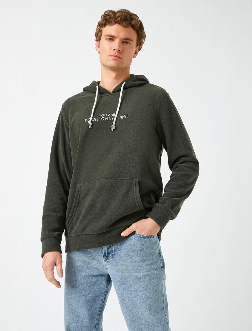   Polar Kapşonlu Sweatshirt