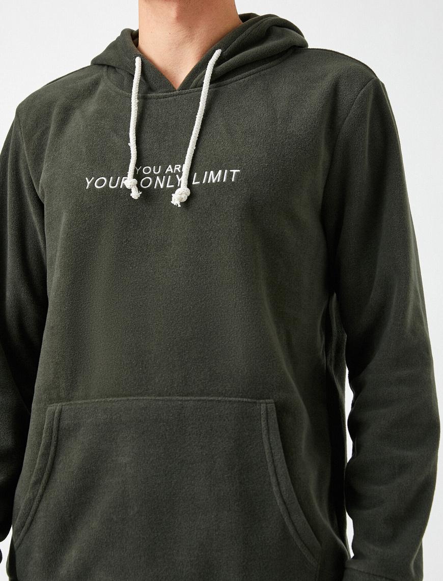   Polar Kapşonlu Sweatshirt