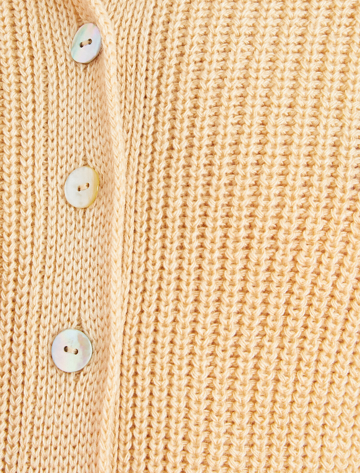   Düğmeli Triko Hırka