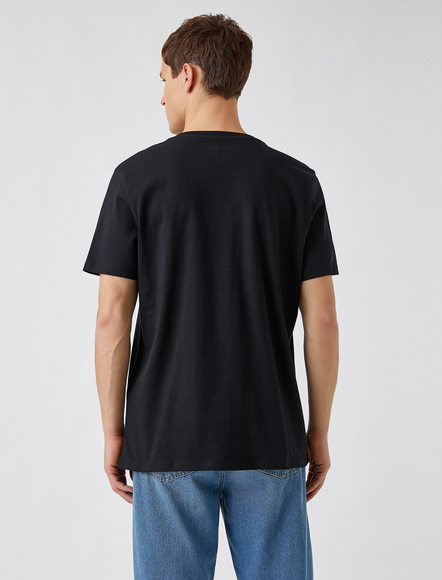   Rock and Roll Baskılı Tişört