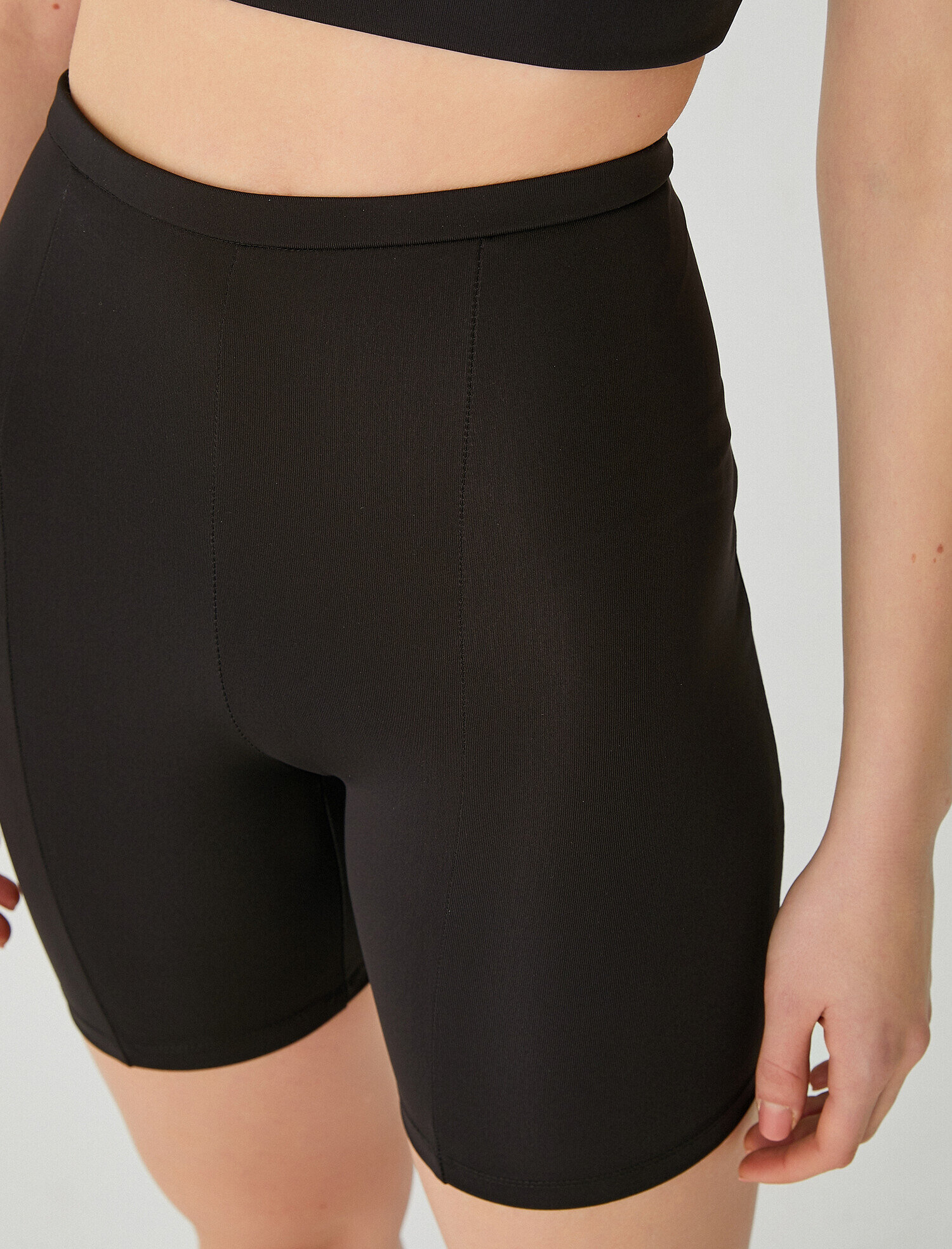   Yüksek Bel Şort Tayt