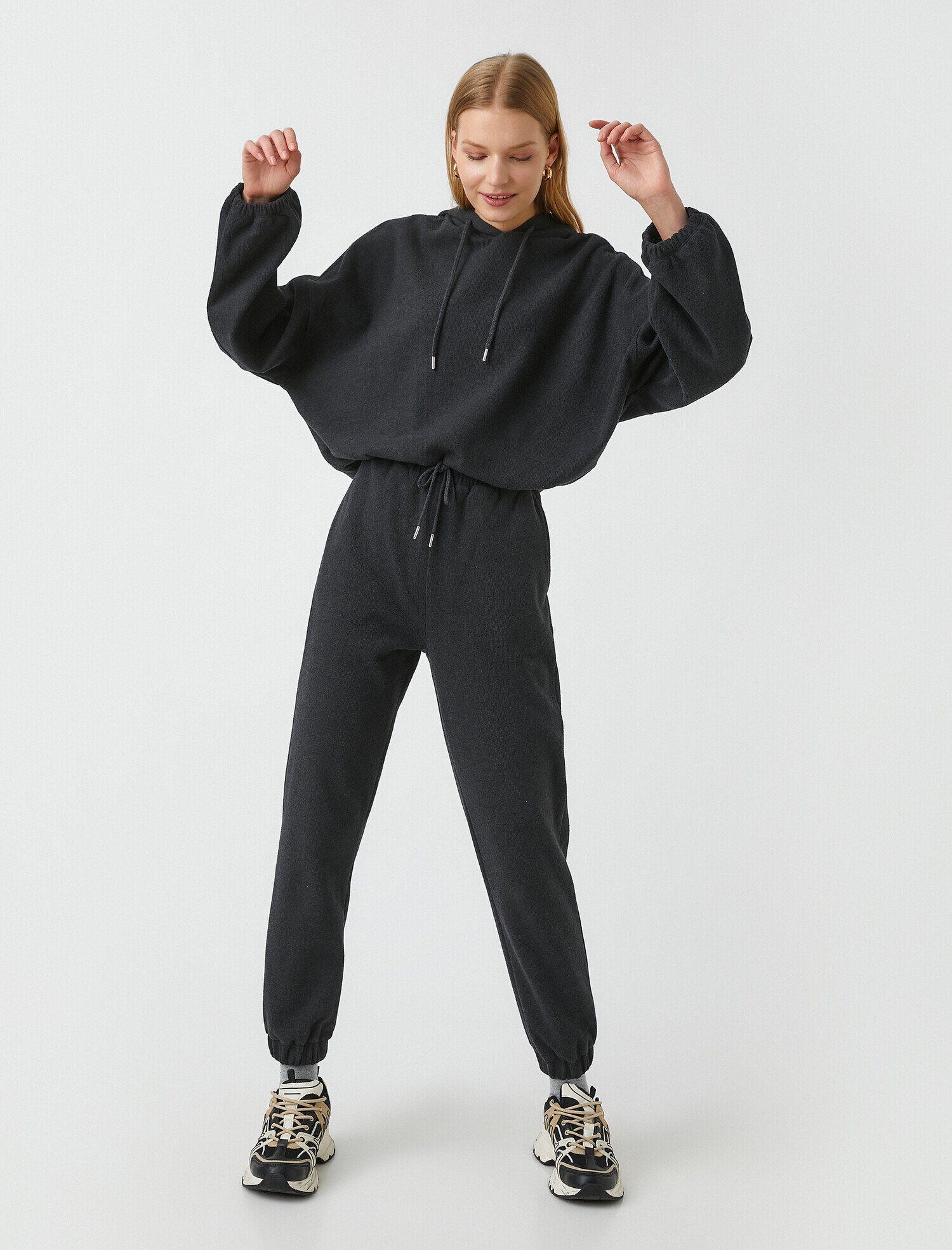   Yüksek Bel Jogger Eşofman Altı