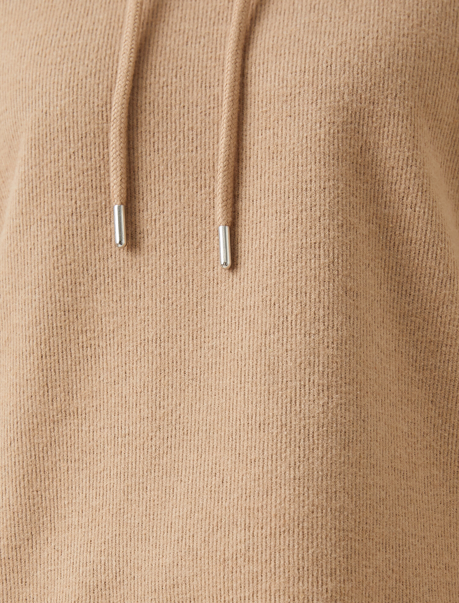   Kapüşonlu Triko Sweatshirt