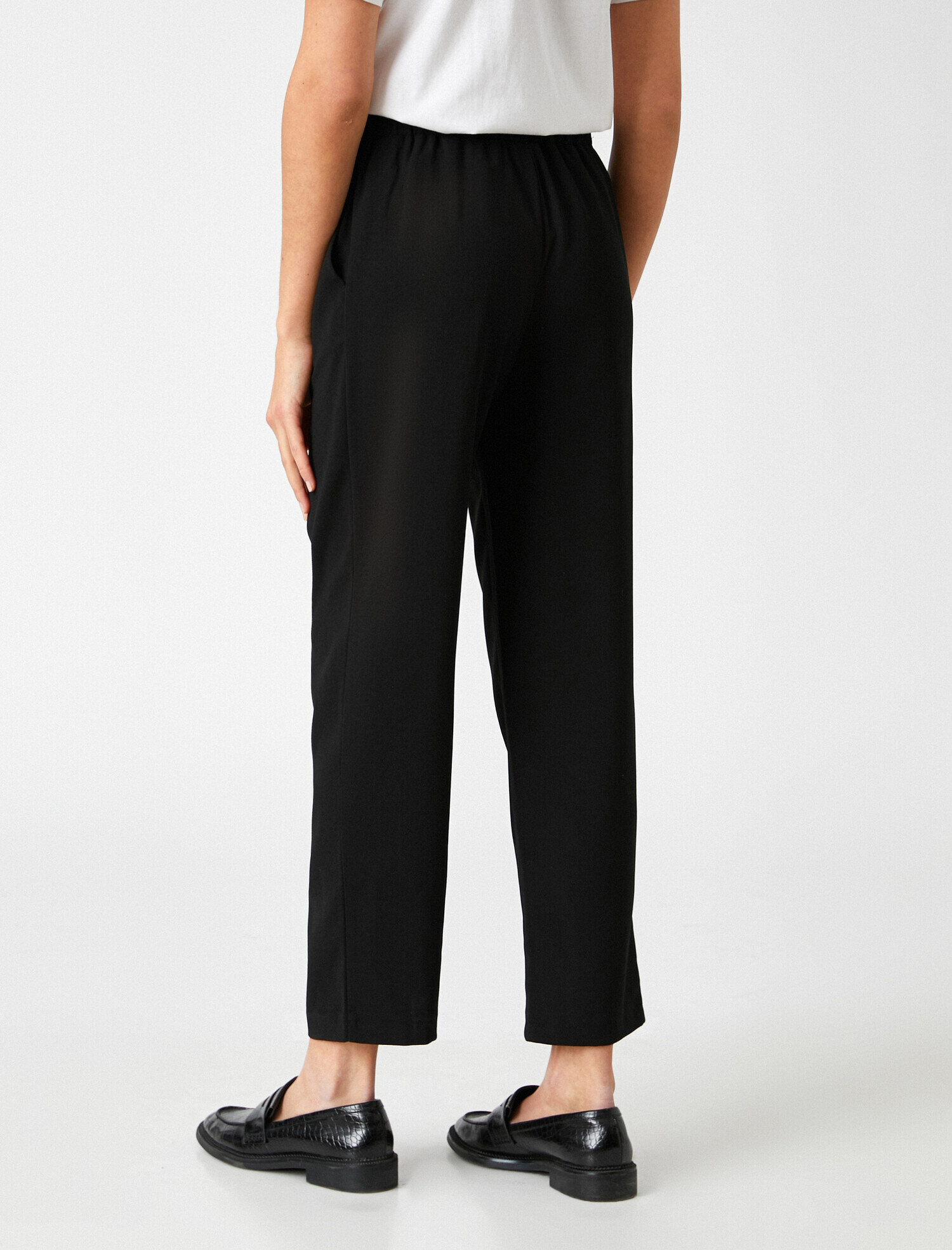   Bağcıklı Cepli Havuç Pantolon