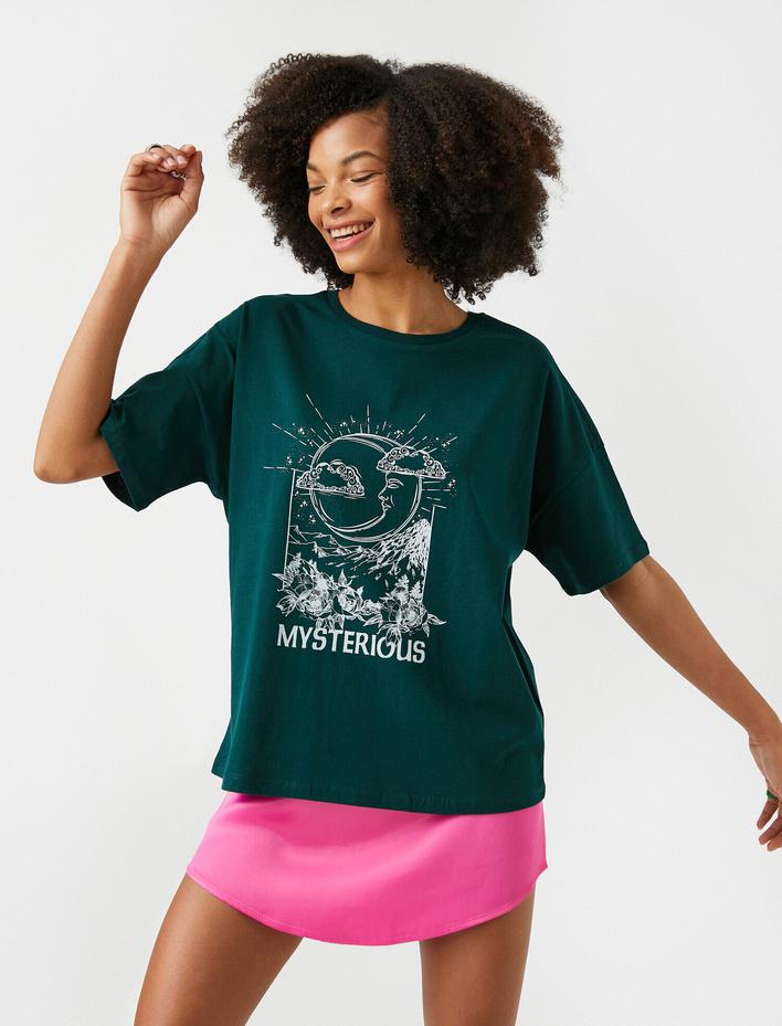  Kısa Kollu Bisiklet Yaka Tişört