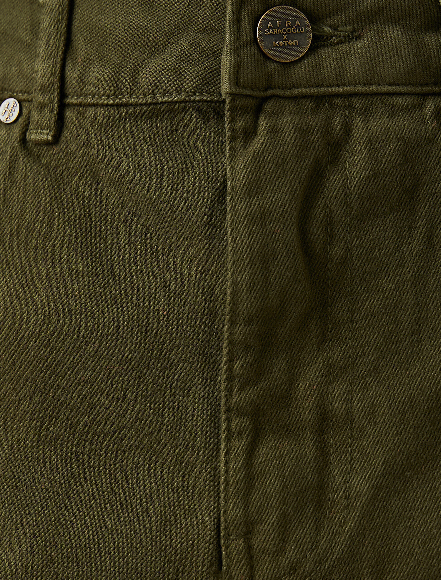   Yüksek Bel Bol Paça Kot Pantolon - Straight  Jean