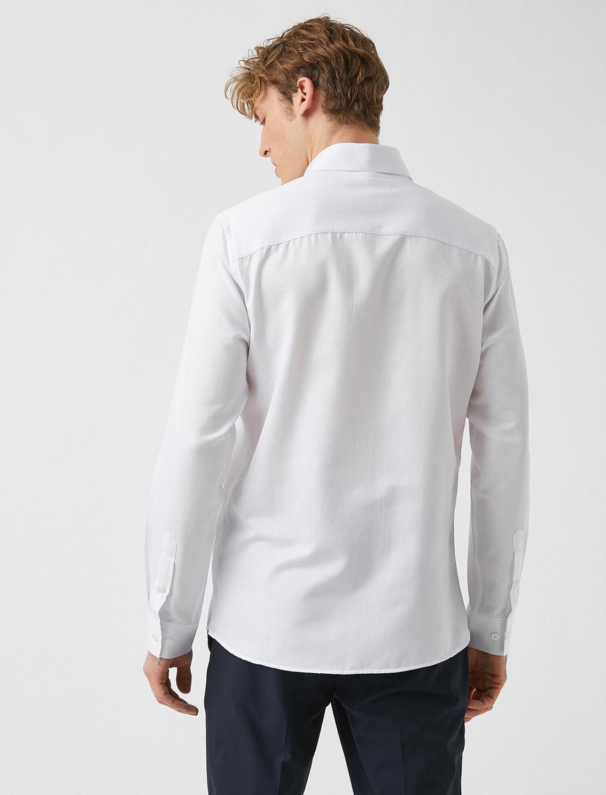   Spor Gömlek Slim Fit Non Iron