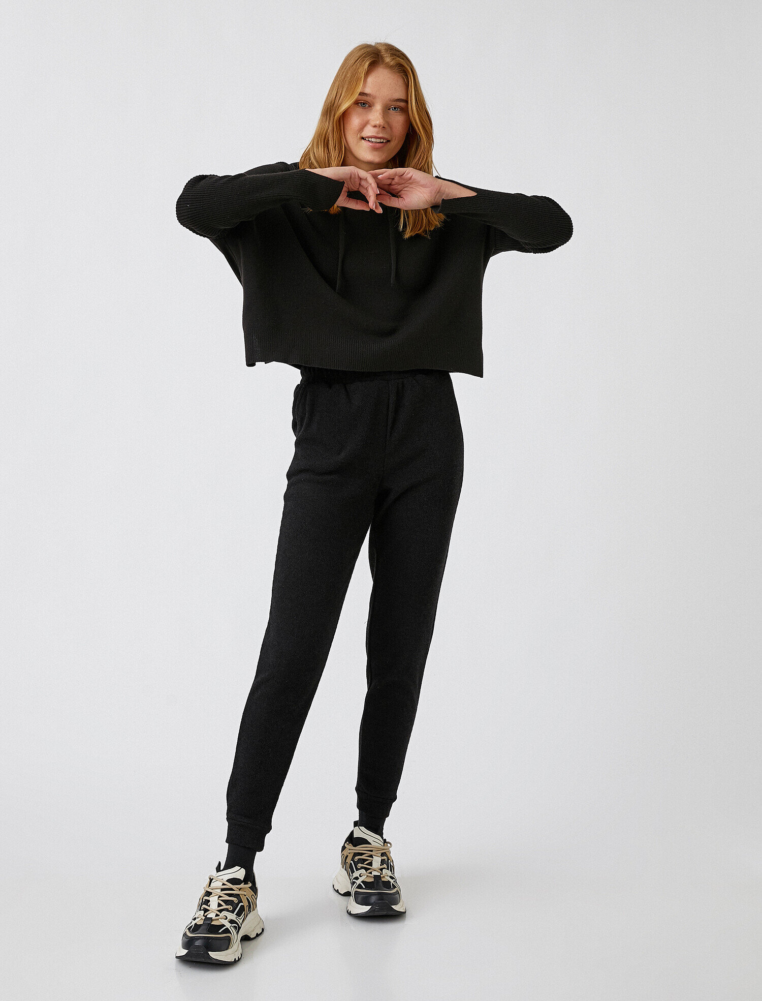   Yüksek Bel Jogger Eşofman Altı