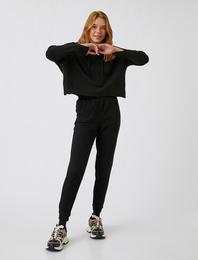 Yüksek Bel Jogger Eşofman Altı