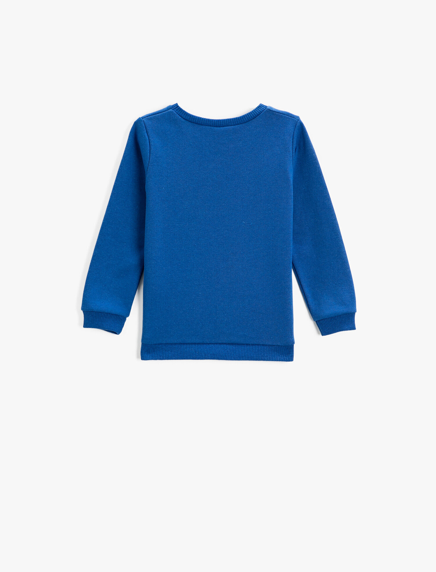  Erkek Bebek Iron Man Baskılı Sweatshirt Bisiklet Yaka Lisanslı