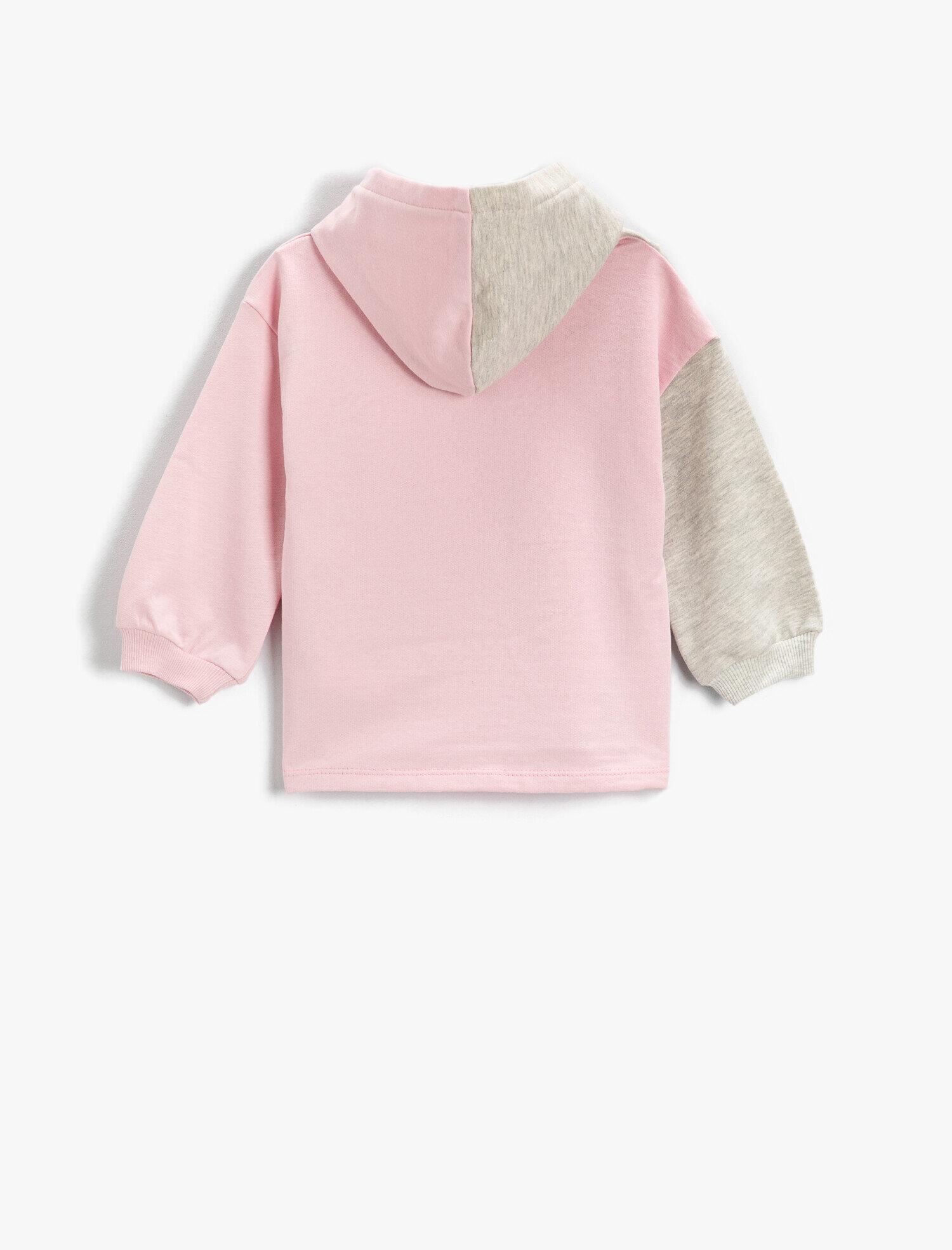  Kız Bebek Disney Lisanslı Kapüşonlu Sweatshirt Pamuklu