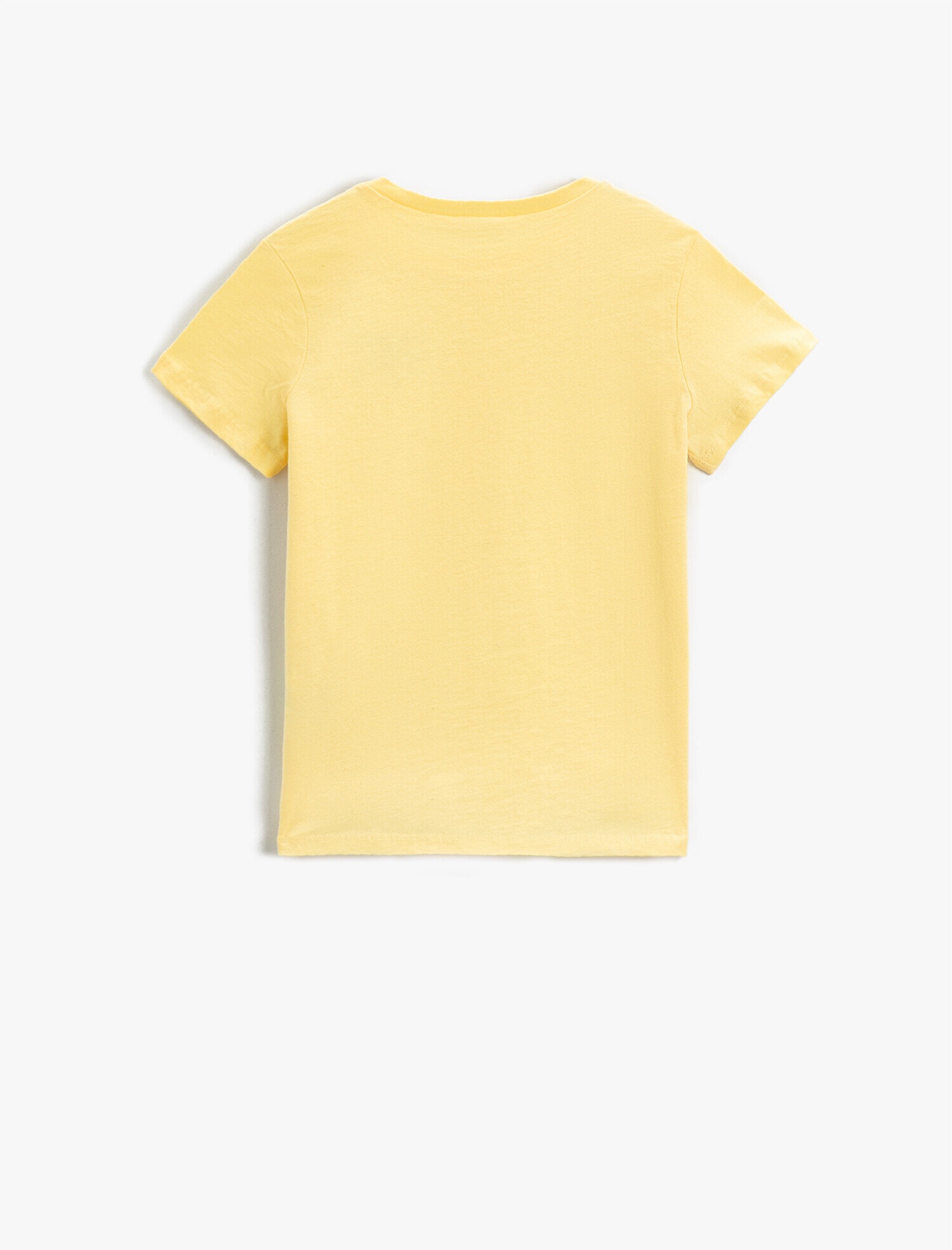  Erkek Çocuk Slogan Baskılı Kısa Kollu Tişört Pamuklu