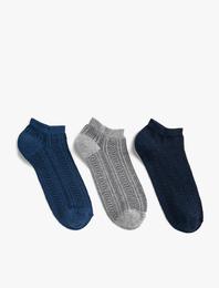 3'lü Desenli Çorap Seti