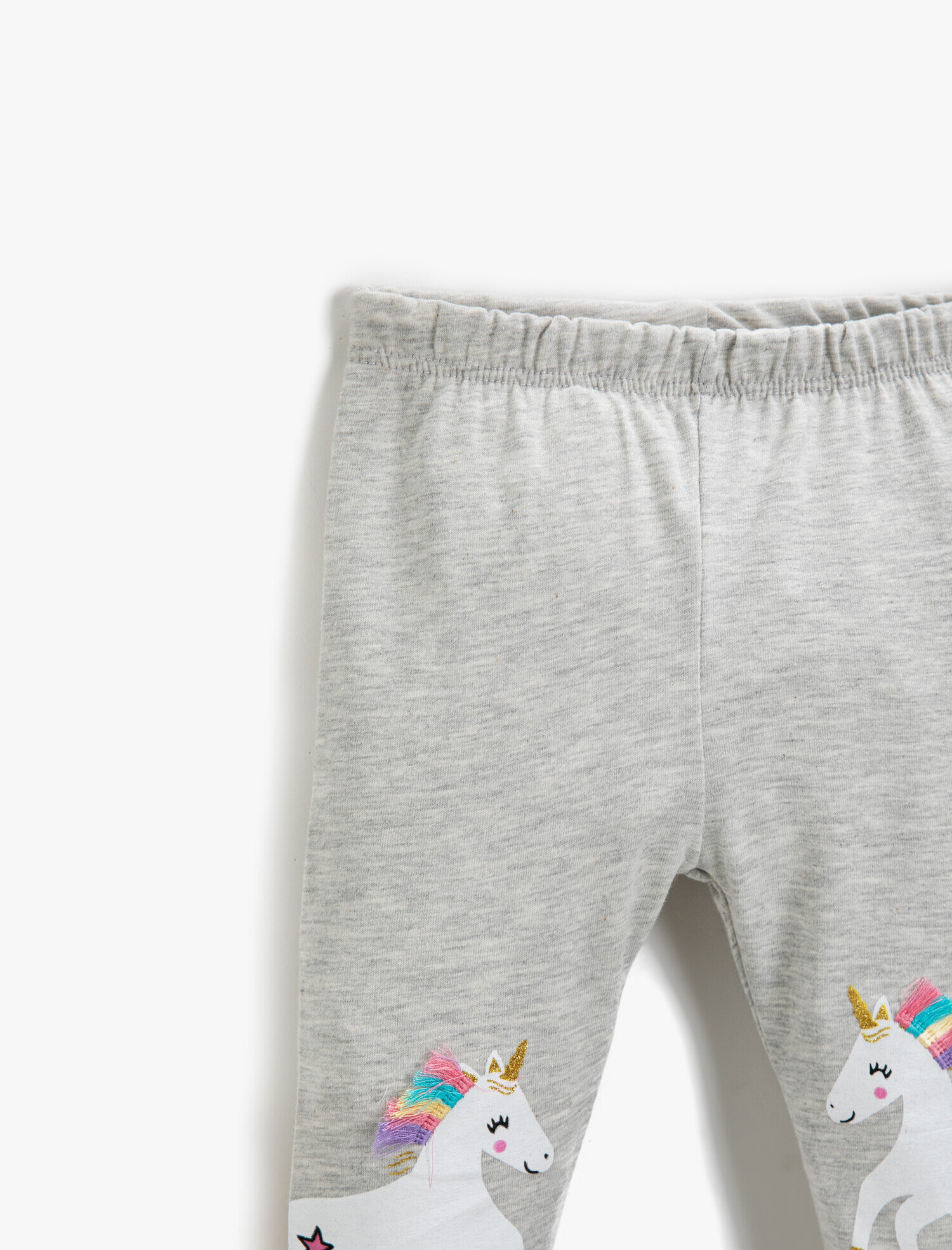  Kız Bebek Unicorn Baskılı Tayt