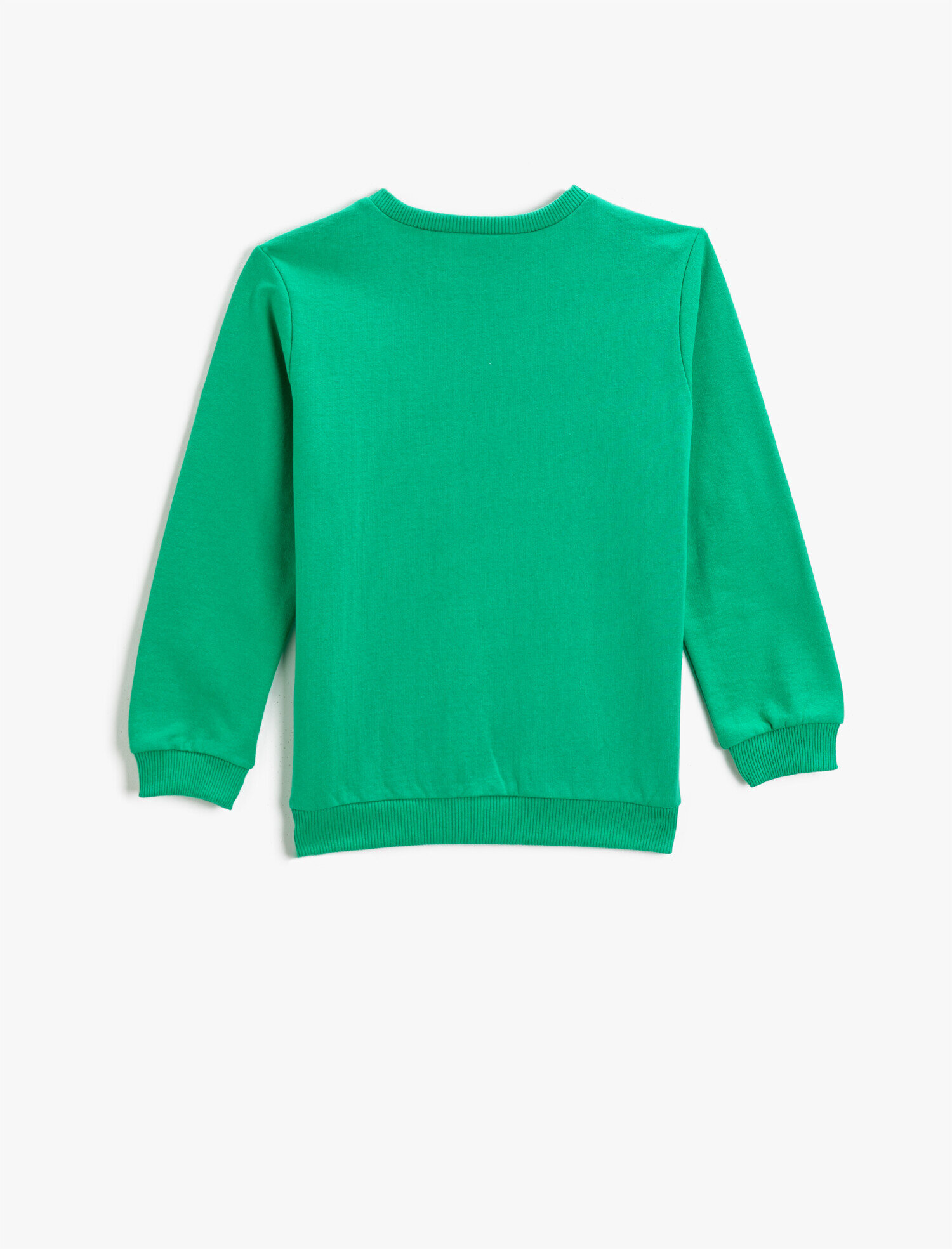  Erkek Çocuk Dinozor Baskılı Sweatshirt Pamuklu Uzun Kollu