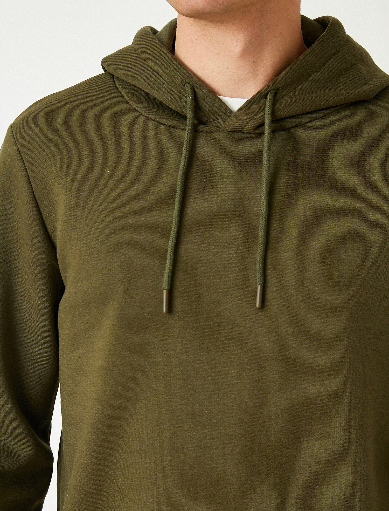   Basic Kapüşonlu Sweatshirt