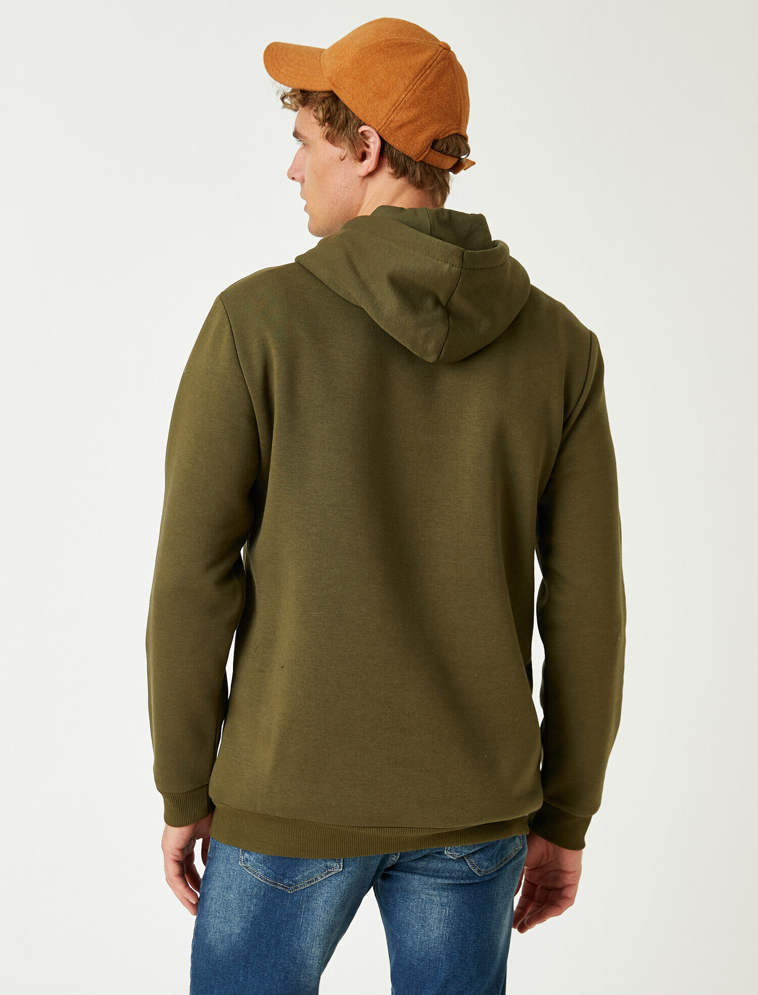   Basic Kapüşonlu Sweatshirt