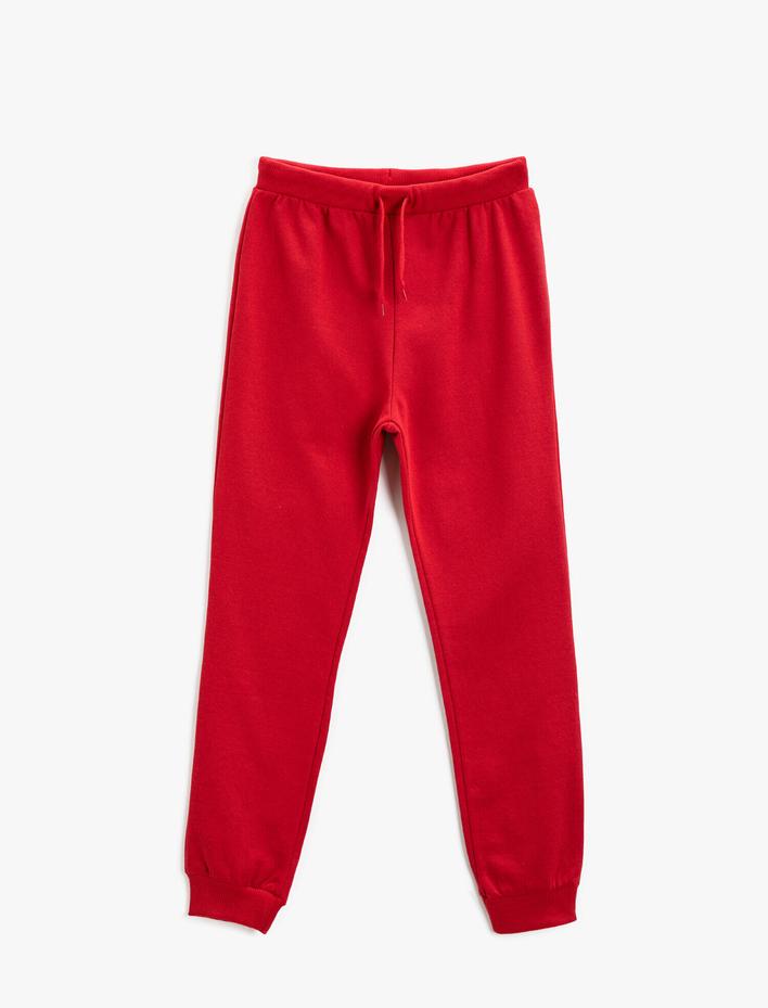 Erkek Çocuk Basic Jogger Eşofman Altı Beli Bağlamalı