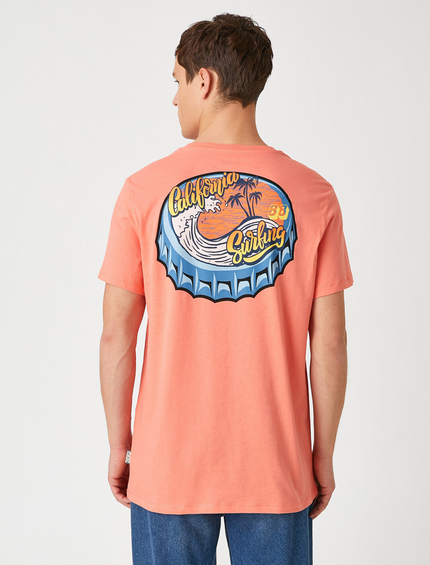   California Baskılı Tişört