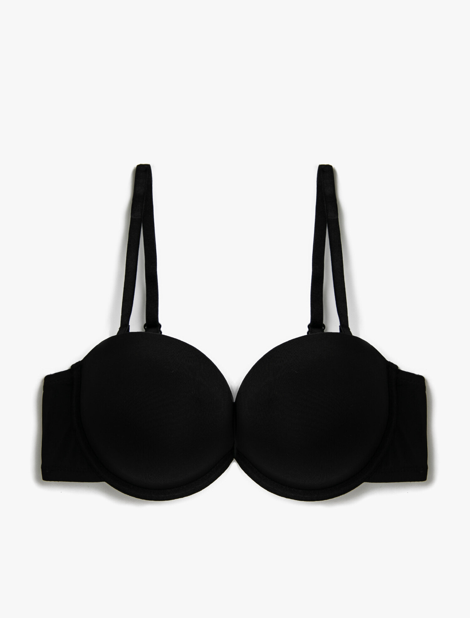   Straplez Sütyen Destekli Ekstra Dolgulu Balenli Kaplı